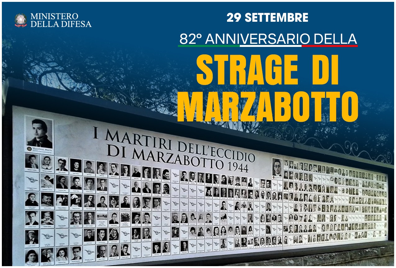 82° anniversario dell'eccidio di Marzabotto