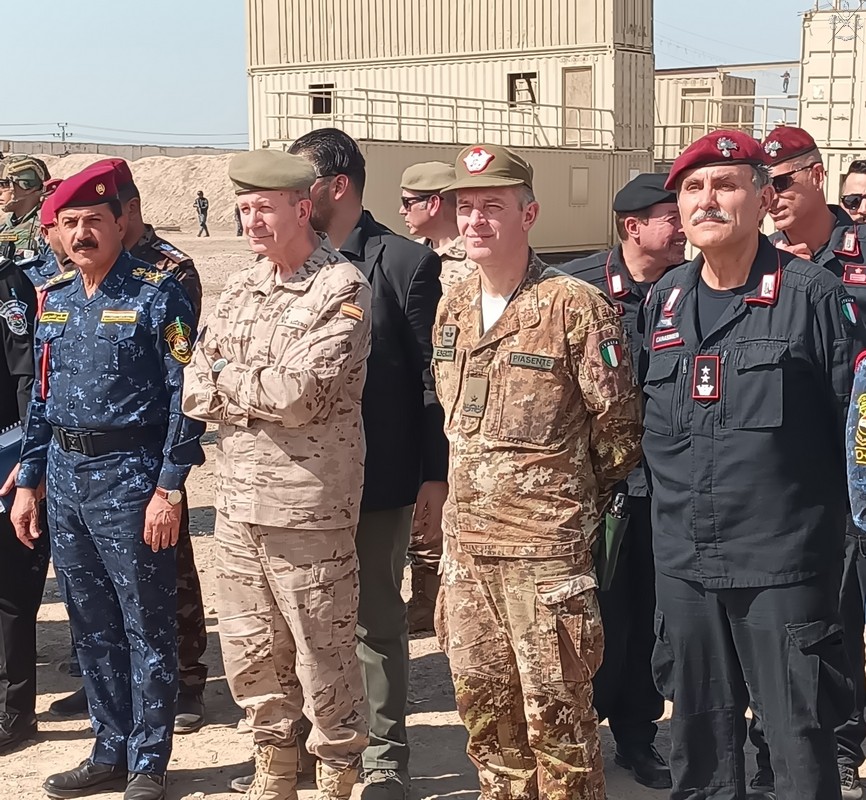 IRAQ: i vertici della Missione Nato visitano la Scuola della Polizia Federale