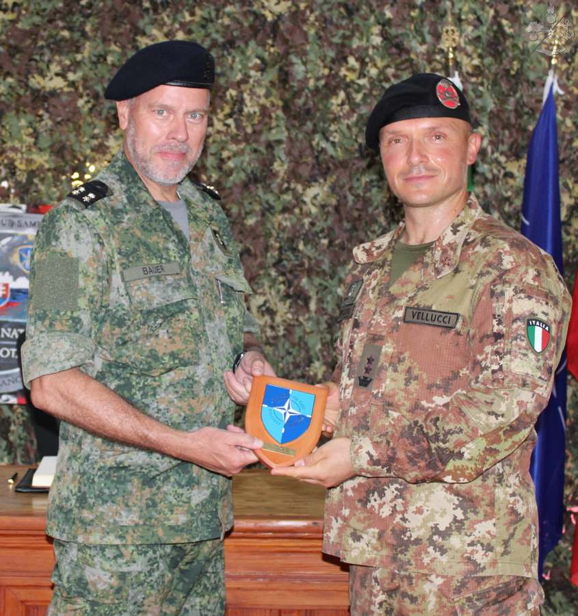 Slovacchia, il Chair del NATO Military Committee in visita al contingente italiano