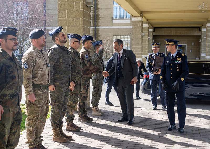 NATO DACCC: visita dell'Ambasciatore di Spagna in Italia