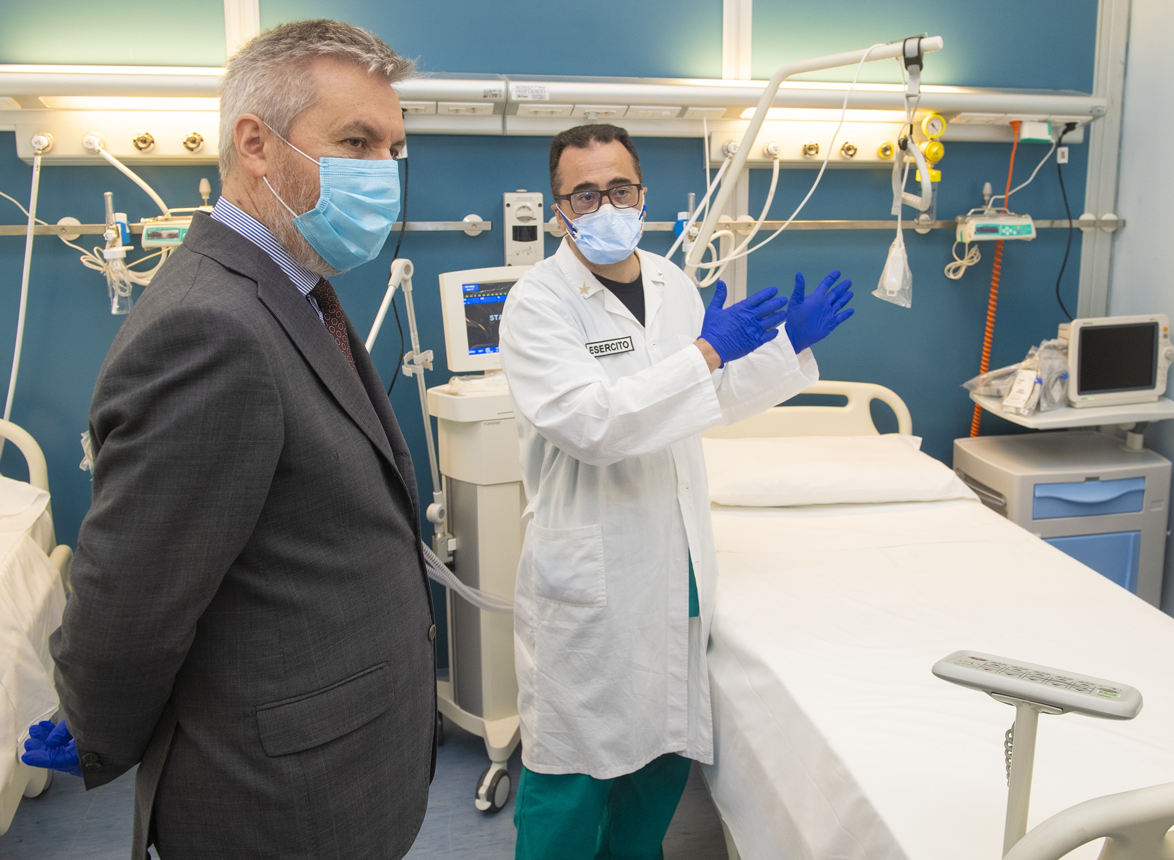 Al Policlinico Militare Celio nasce il Covid-Hospital da 150 posti Al Policlinico Militare Celio nasce il Covid-Hospital da 150 posti