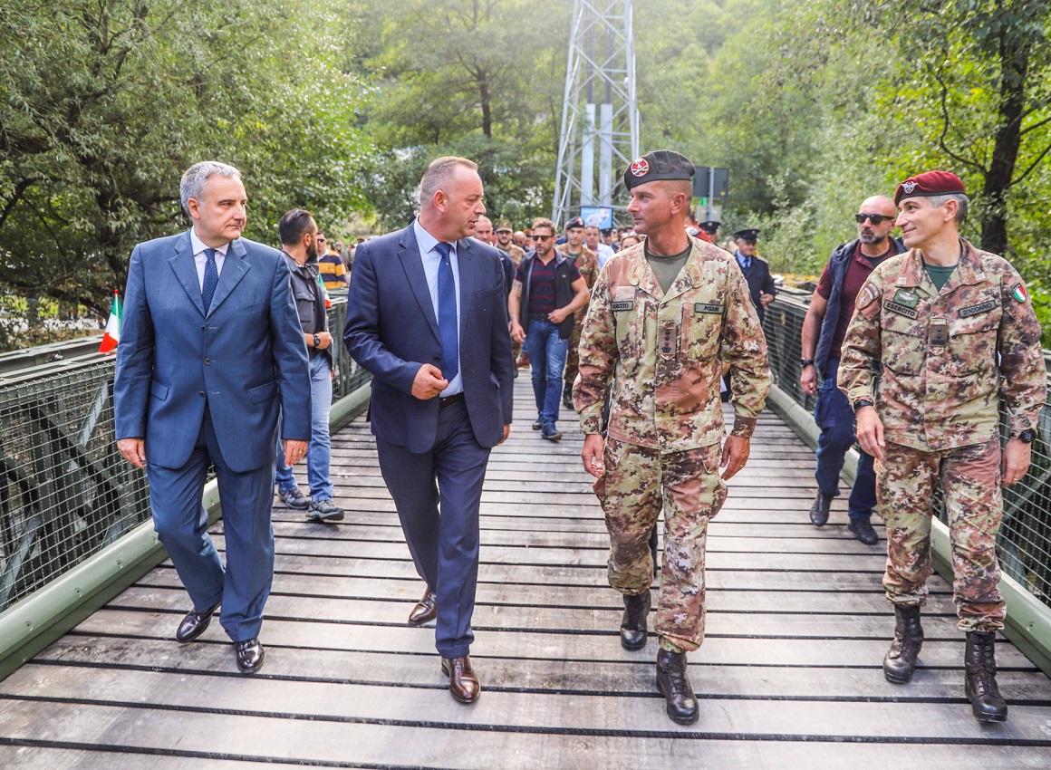 Kosovo: donato un ponte Bailey alla municipalità di Dečani Kosovo: donato un ponte Bailey alla municipalità di Dečani