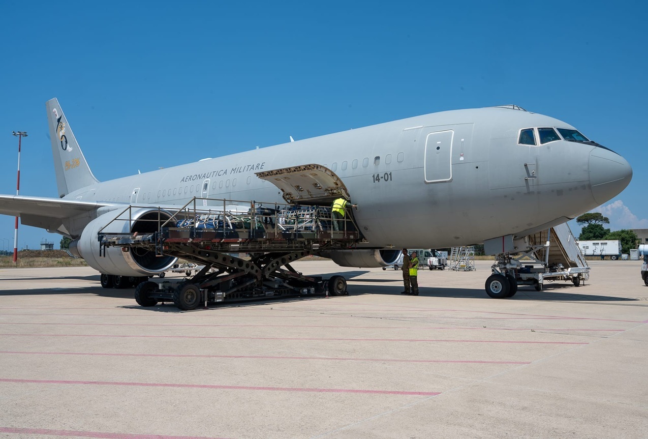 Séisme au Venezuela : un deuxième avion de l’Armée de l’air italienne décolle pour apporter une aide à la population