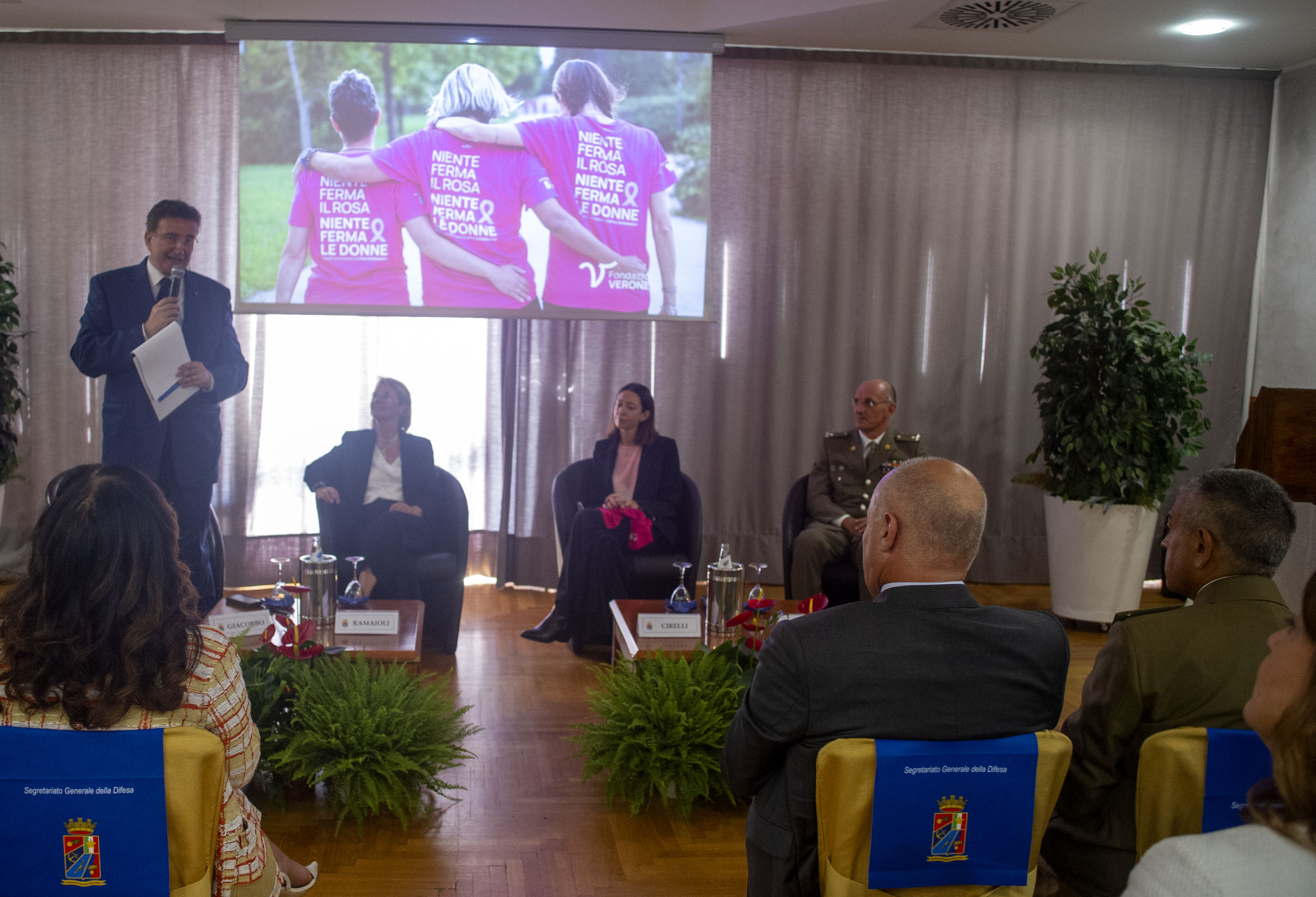 Un momento della presentazione