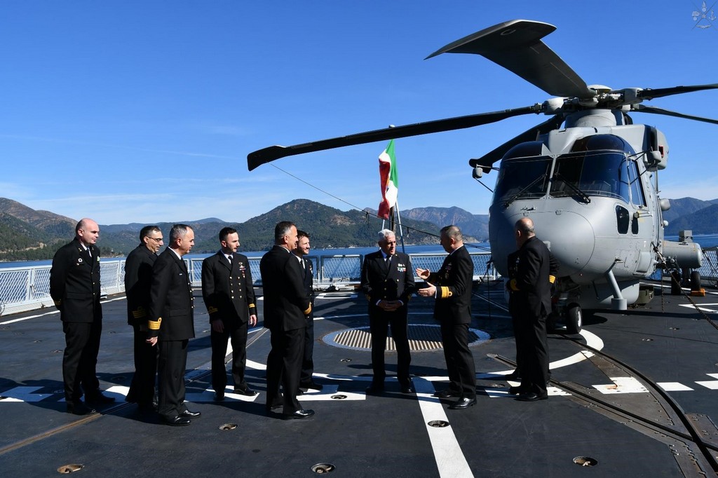 Contrammiraglio Pasquale Esposito visita la Base Navale di Aksaz