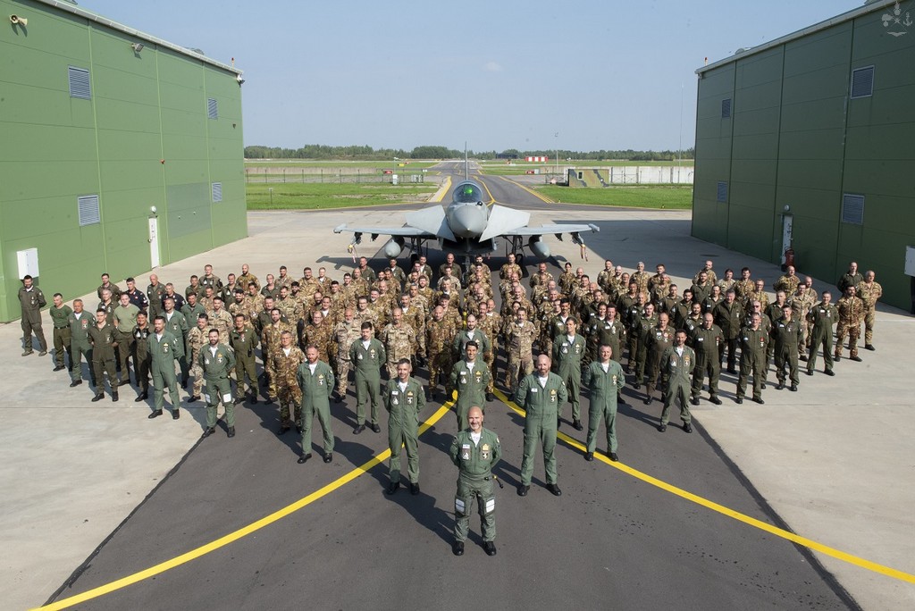 Lituania, primo bilancio operativo per la Task Force Air