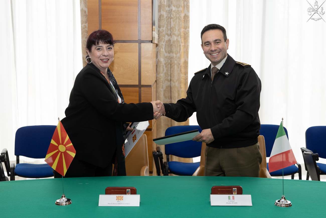 Difesa, 21a Riunione Bilaterale Italia – Macedonia del Nord