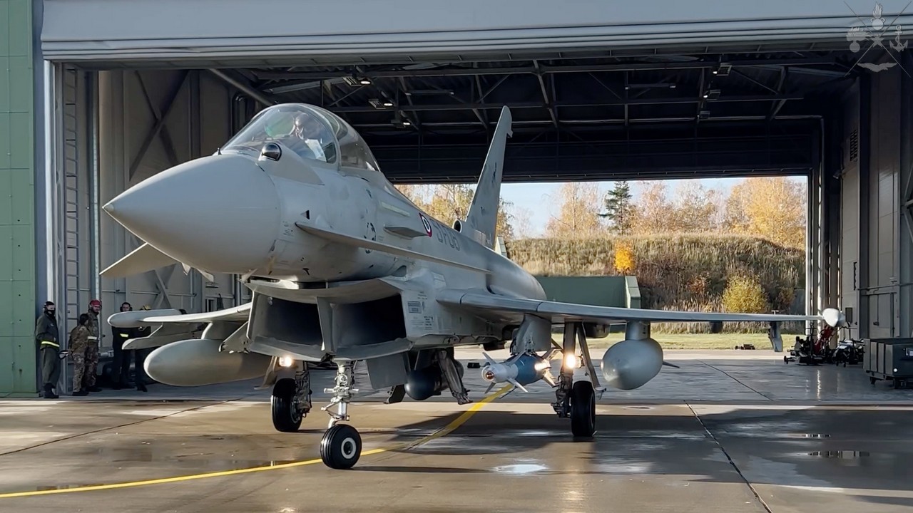 NATO Air Policing: attività Aria-Suolo per i 4 Eurofighter della Task Force Air 36th Wing in Lituania