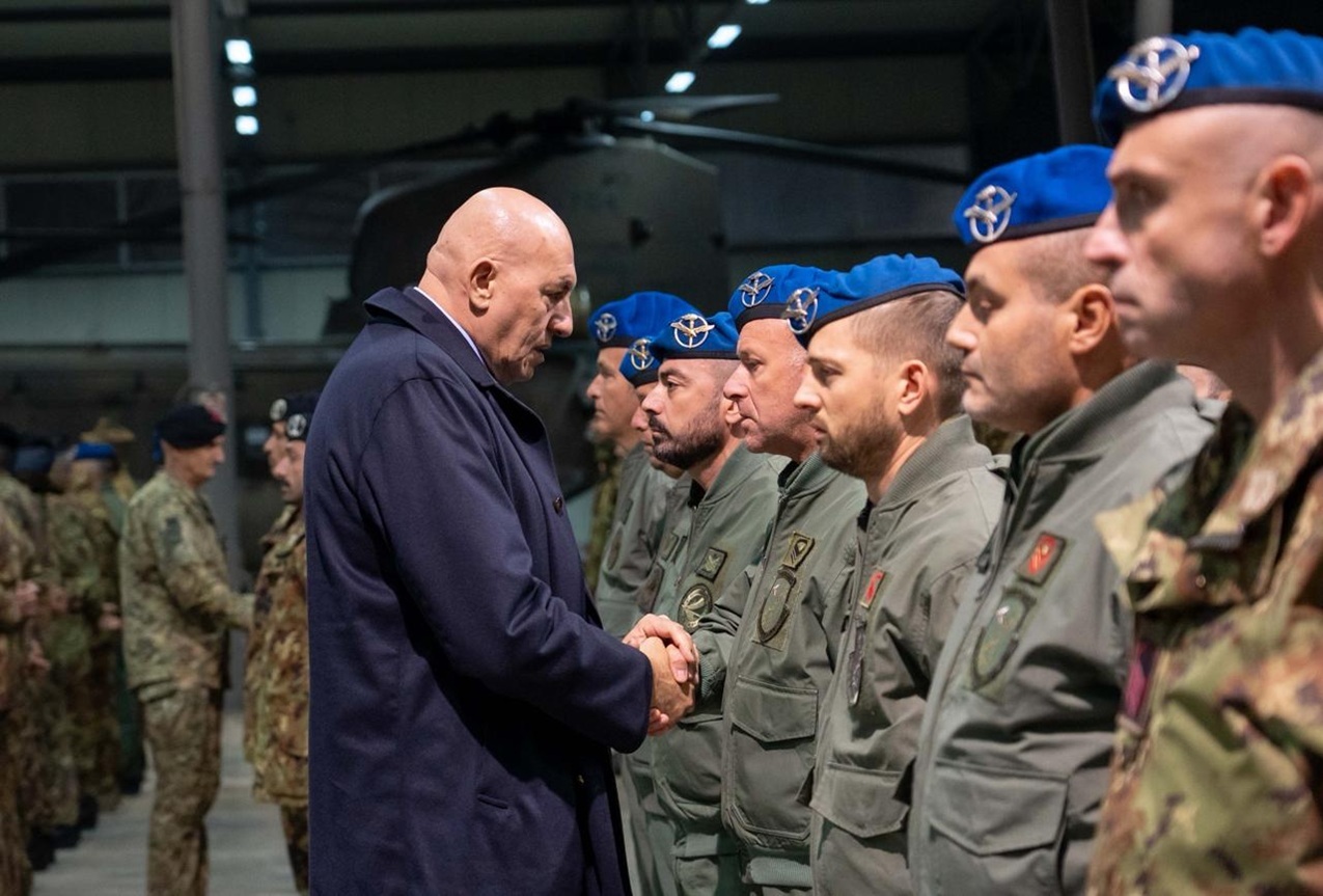 Le ministre Crosetto rencontre le contingent italien en Bosnie-Herzégovine