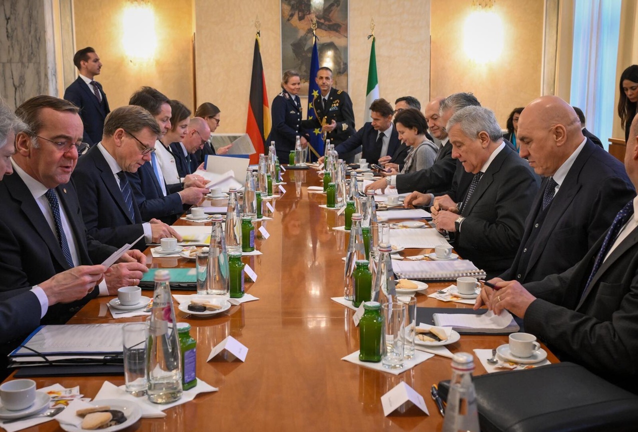 Riunione &ldquo;2+2&rdquo; Esteri-Difesa tra Italia e Germania