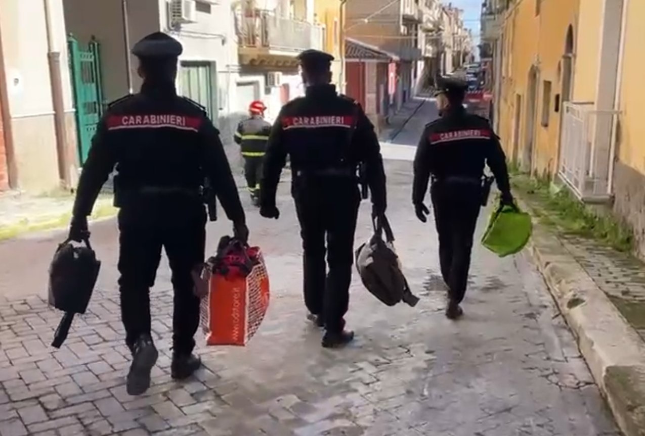 La Difesa per l'emergenza frana a Niscemi