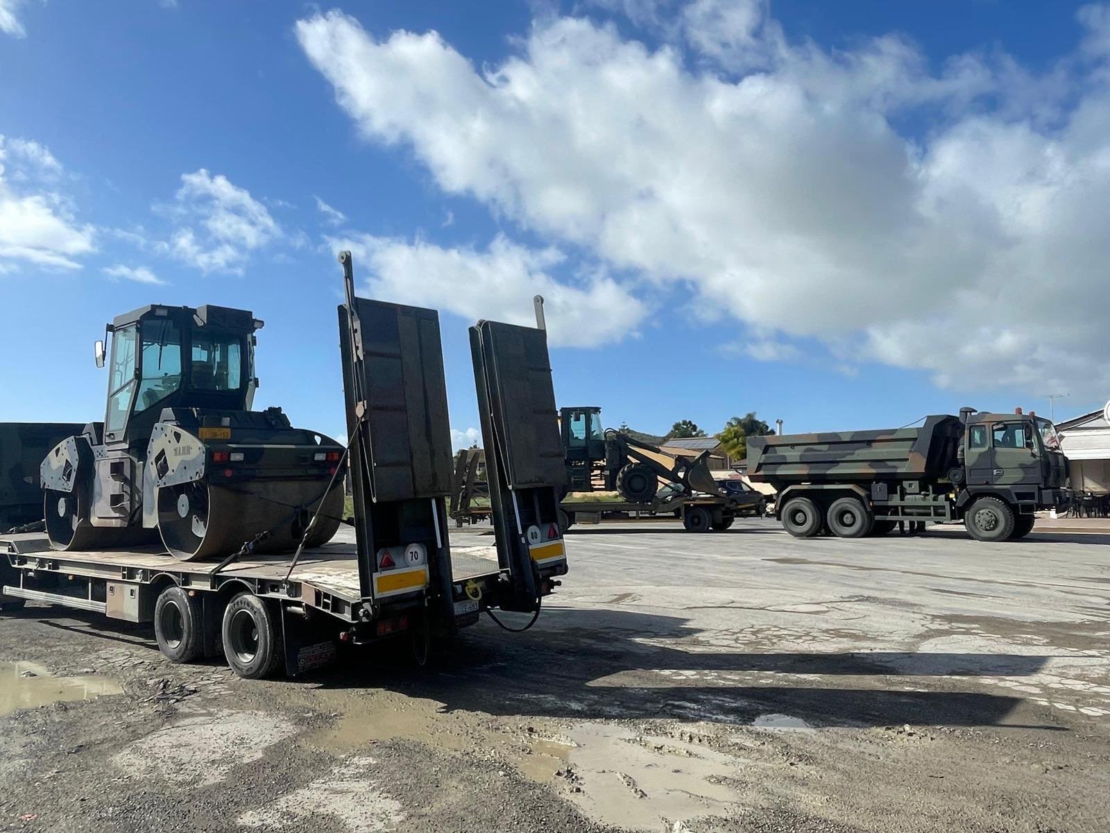 La Difesa per l'emergenza frana a Niscemi