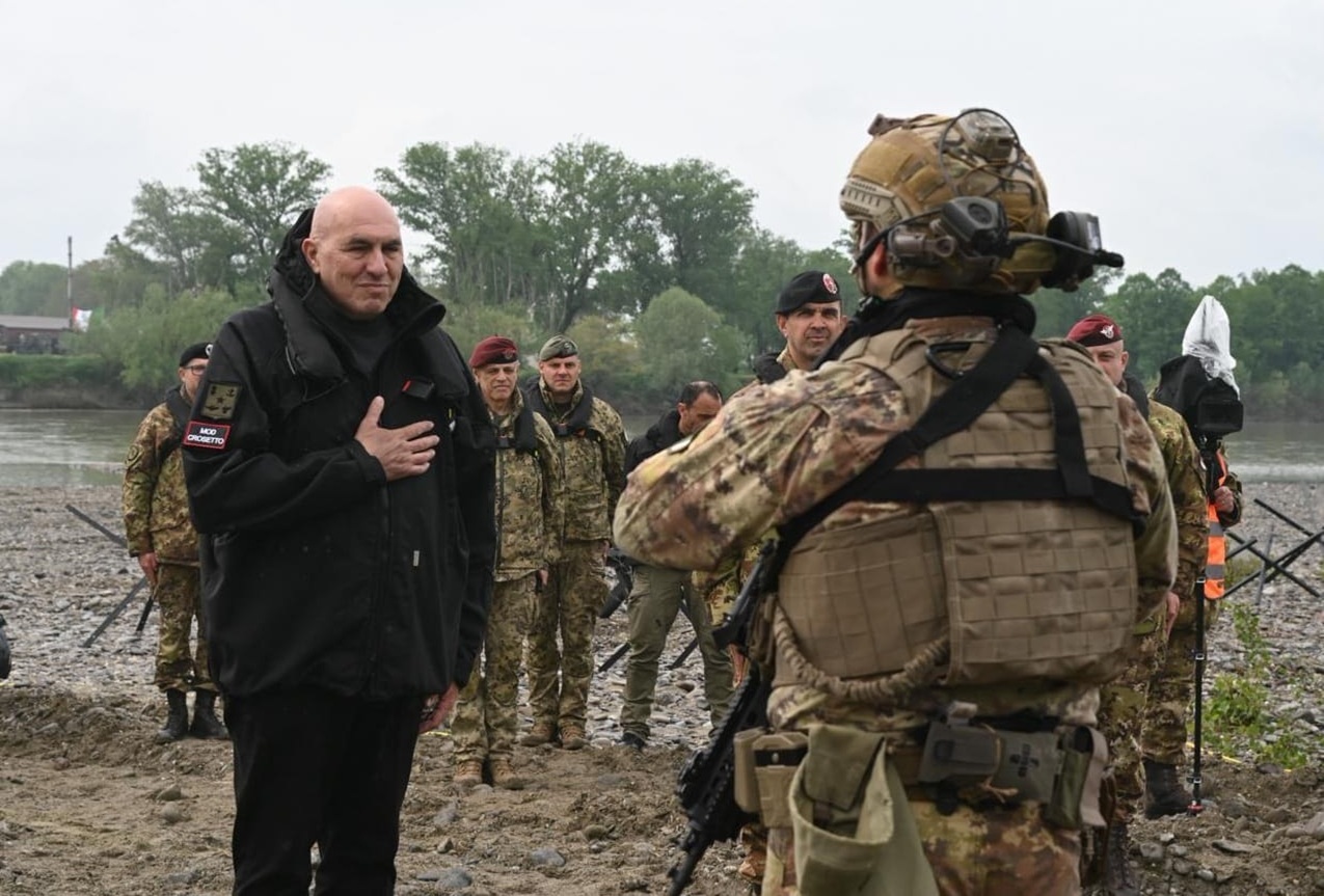 Le Ministre Crosetto aux exercices &ldquo;Cerbero 2026&rdquo; et &ldquo;Stige 2026&rdquo;