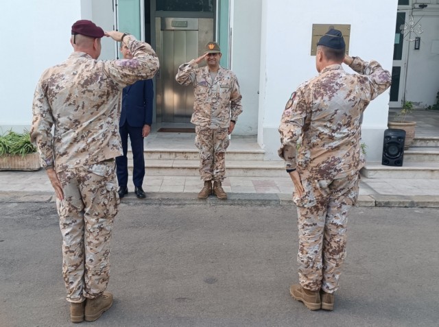 Il Generale Figliuolo conclude la sua visita in Libia