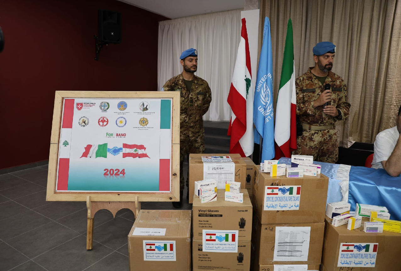 UNIFIL: i militari italiani hanno distribuito aiuti umanitari