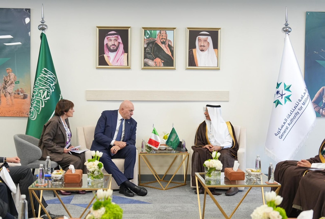 Visita ufficiale del Ministro Crosetto in Arabia Saudita