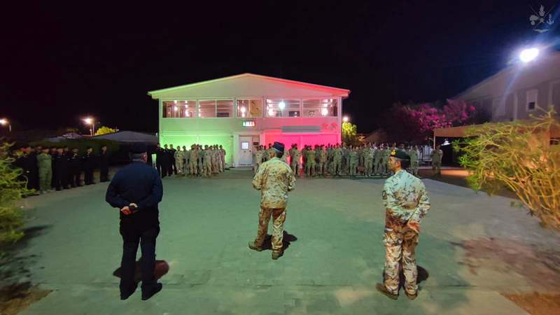 Il Vicecomandante del COVI visita il contingente italiano in Corno d’Africa