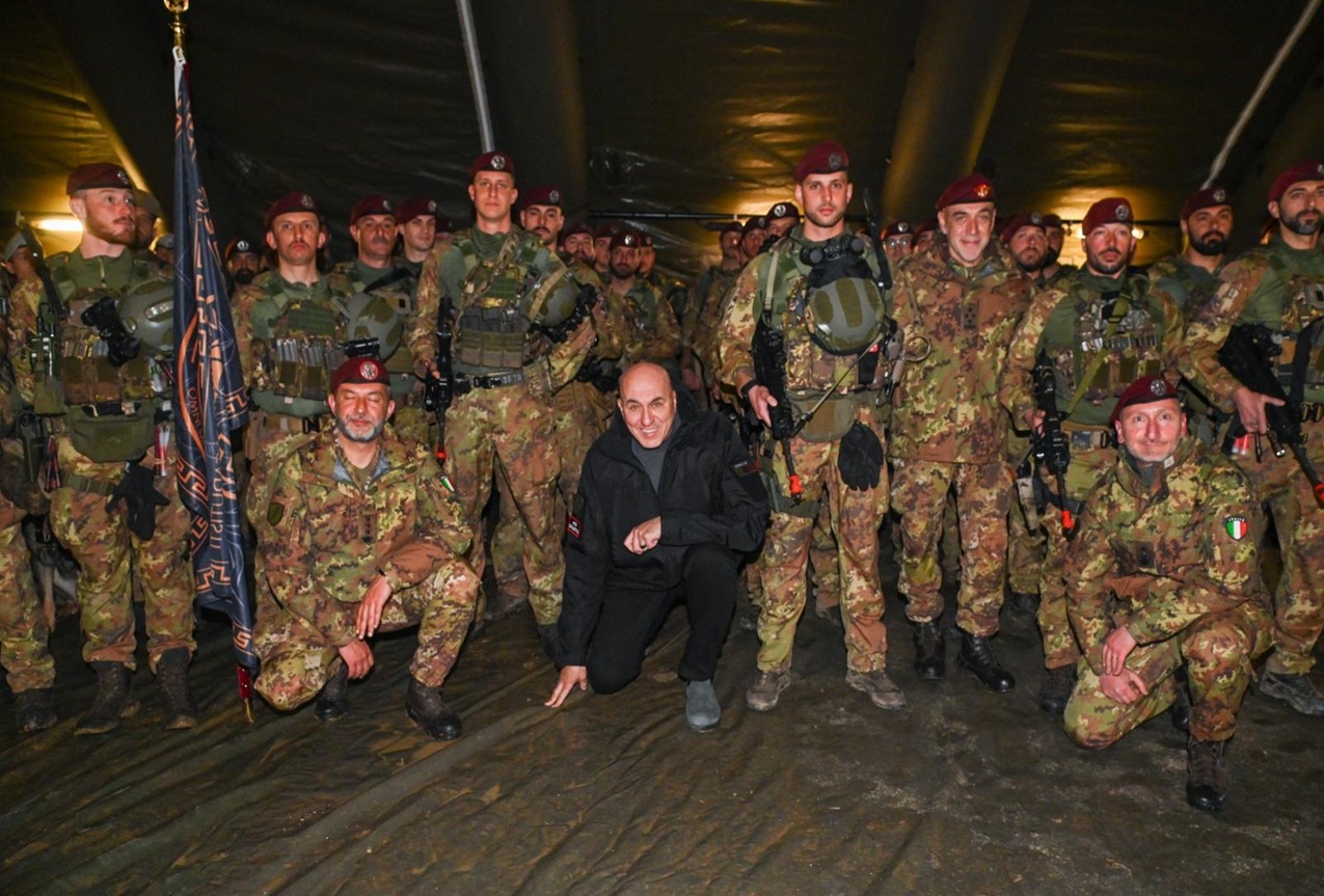 Minister Crosetto at the “Cerberus 2026” and “Styx 2026” exercises