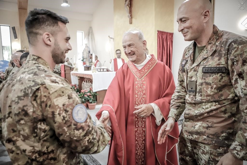 UNIFIL SW: celebrazione del sacramento della cresima con Mons. Siddi