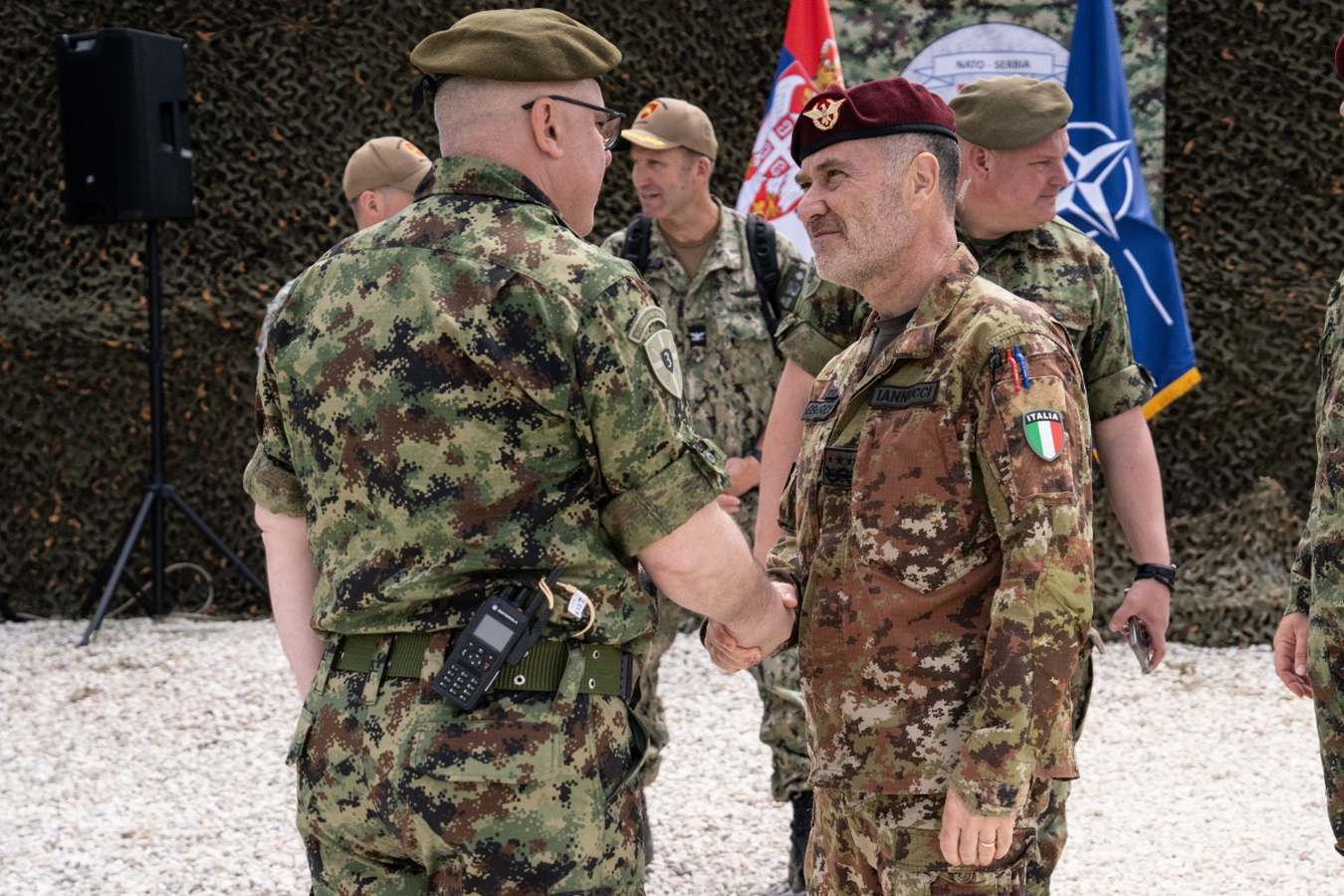 Il Comandante del COVI al DV Day della NATO-Serbia Exercise 2026