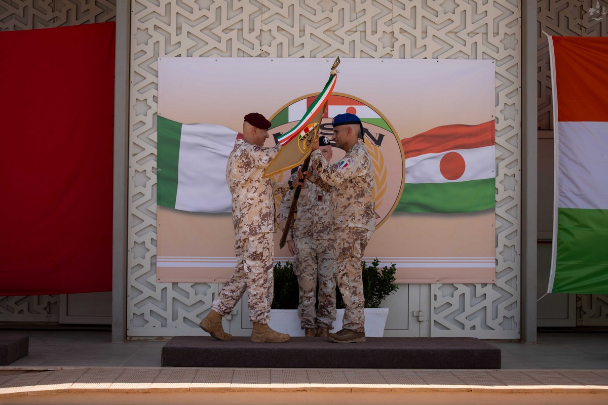 Avvicendamento al comando della Missione Bilaterale di Supporto in Niger (MISIN)