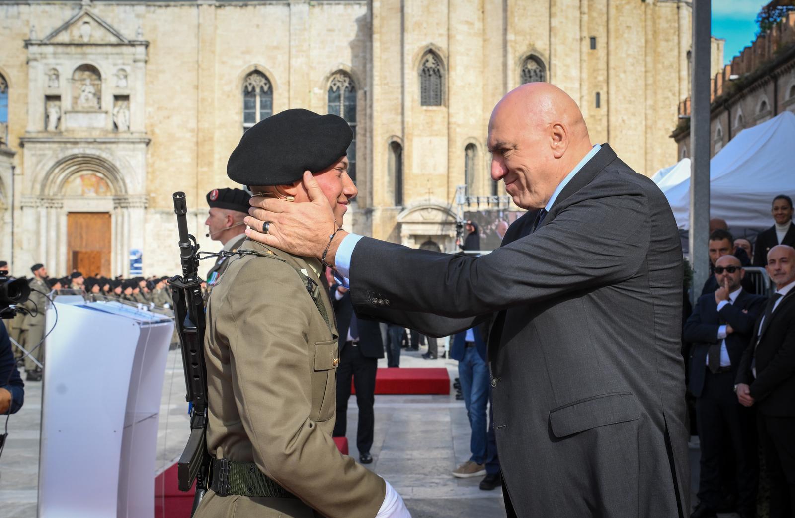 Cerimonia di giuramento dei Volontari in Ferma Iniziale dell’Esercito