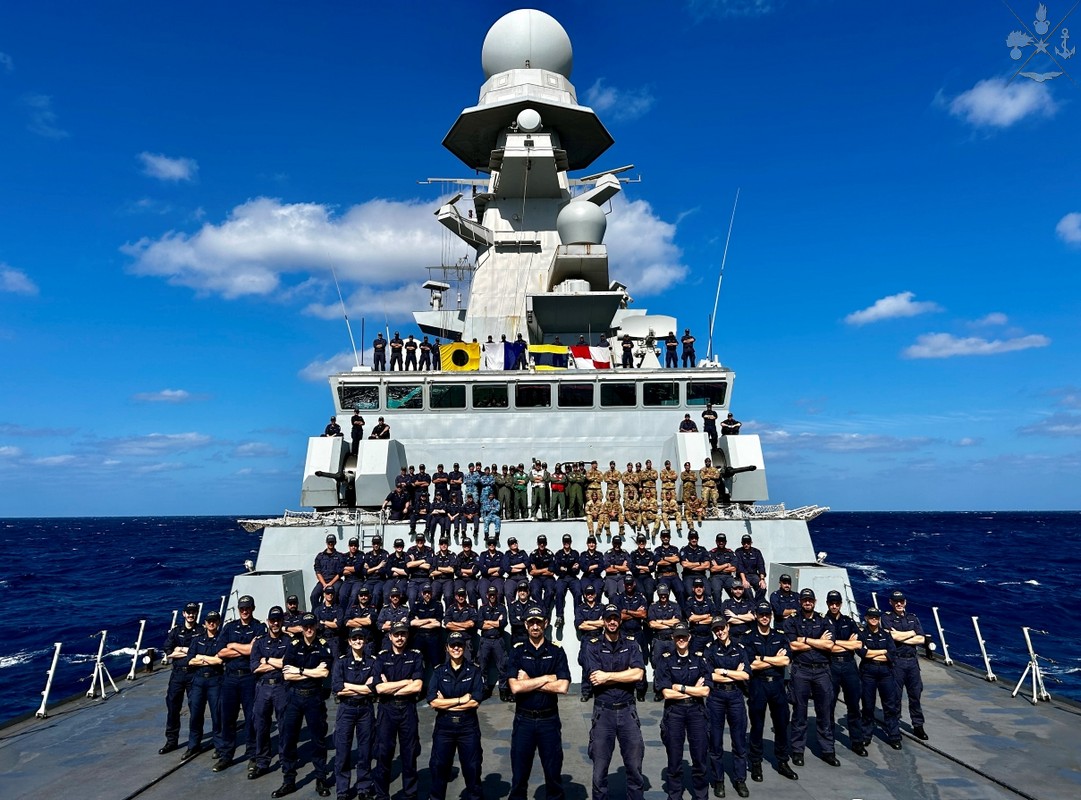 Operazione ASPIDES: termina l’impegno di Nave Duilio nel Mar Rosso, Bab el Mandeb e Golfo di Aden Operazione ASPIDES: termina l’impegno di Nave Duilio nel Mar Rosso, Bab el Mandeb e Golfo di Aden