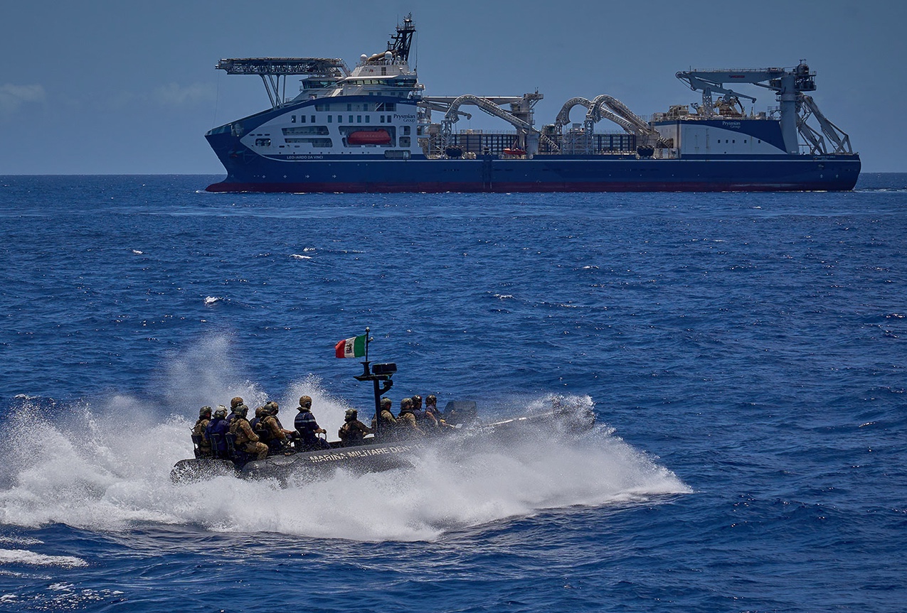 Marina Militare: Nave Fasan rientra in Italia al termine del suo impegno nell'Operazione EUNAVFOR ASPIDES
