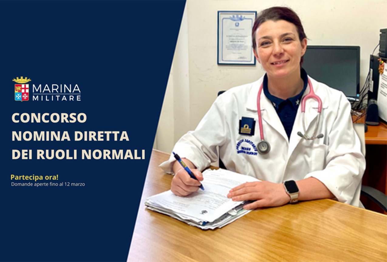 Concorso per il reclutamento di 43 Ufficiali nei ruoli normali della Marina Militare Concorso per il reclutamento di 43 Ufficiali nei ruoli normali della Marina Militare