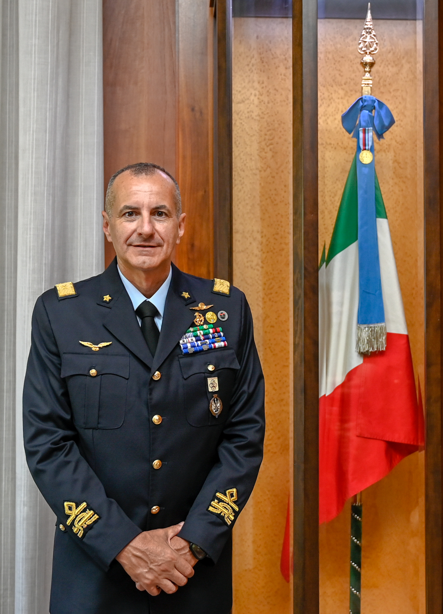 Il Comandante della Scuola di Aerocooperazione