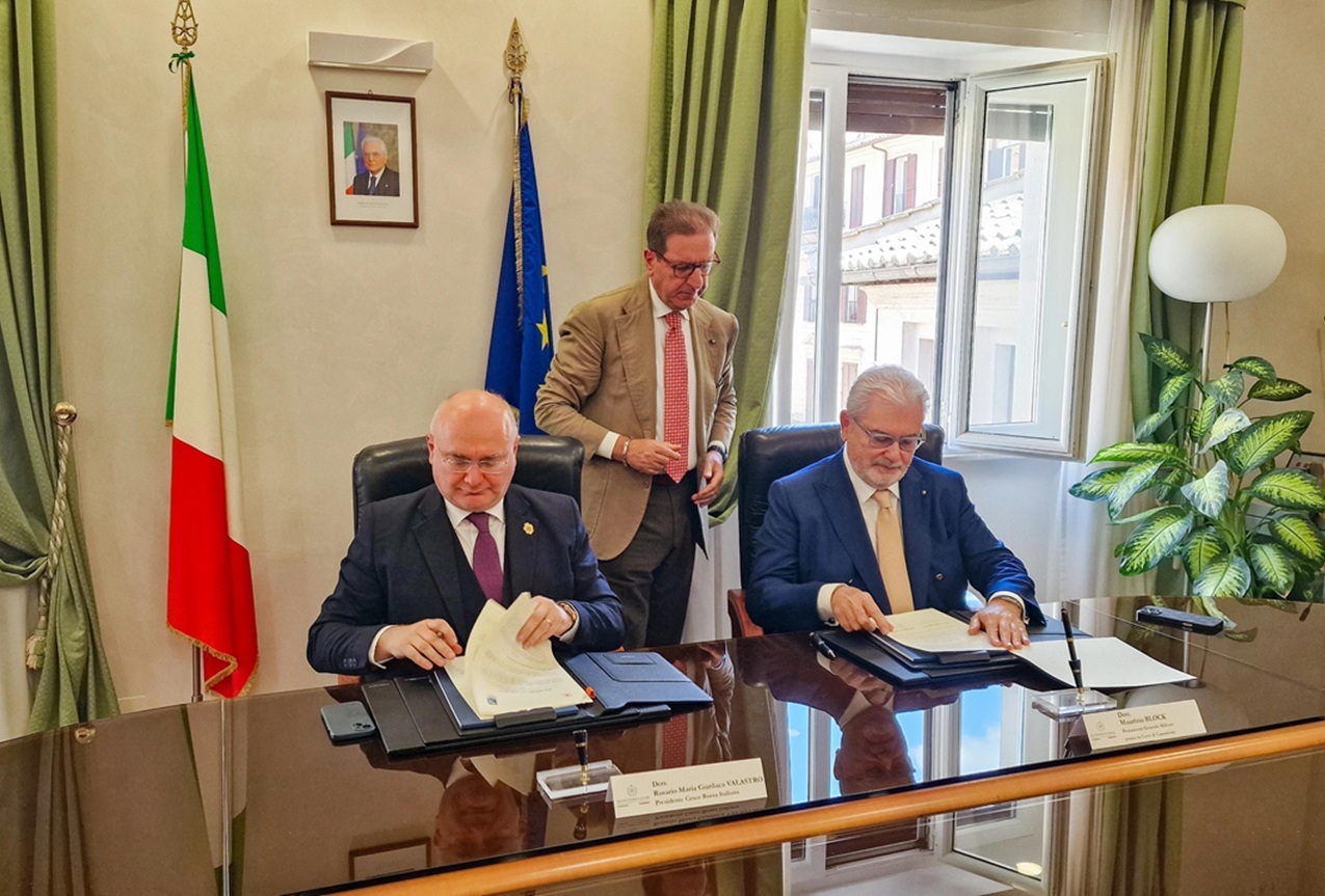 Accordo di collaborazione tra la Procura Generale Militare presso la Corte di Cassazione e la Croce Rossa Italiana