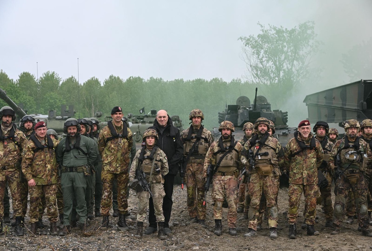 Le Ministre Crosetto aux exercices &ldquo;Cerbero 2026&rdquo; et &ldquo;Stige 2026&rdquo;