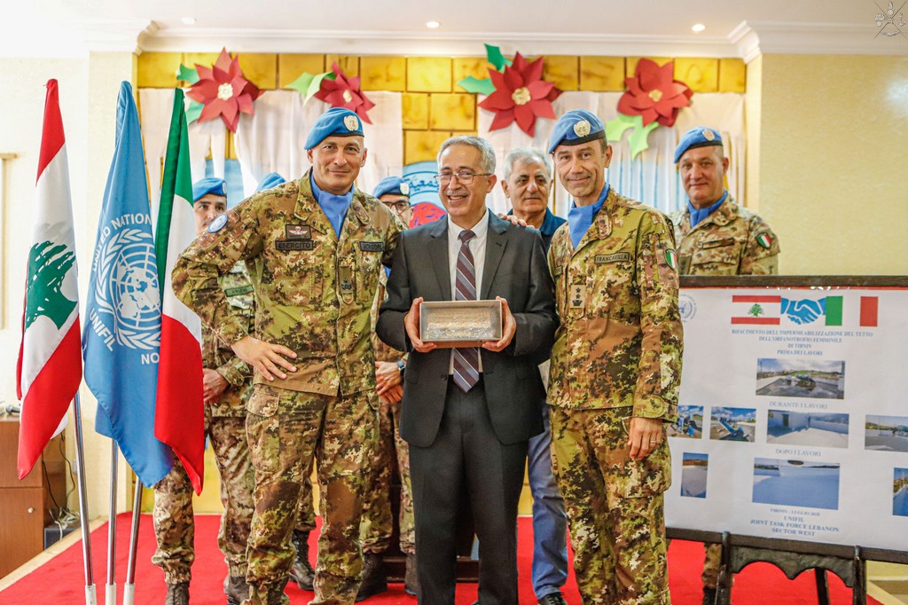 Libano inaugurati impianti e strutture per la popolazione