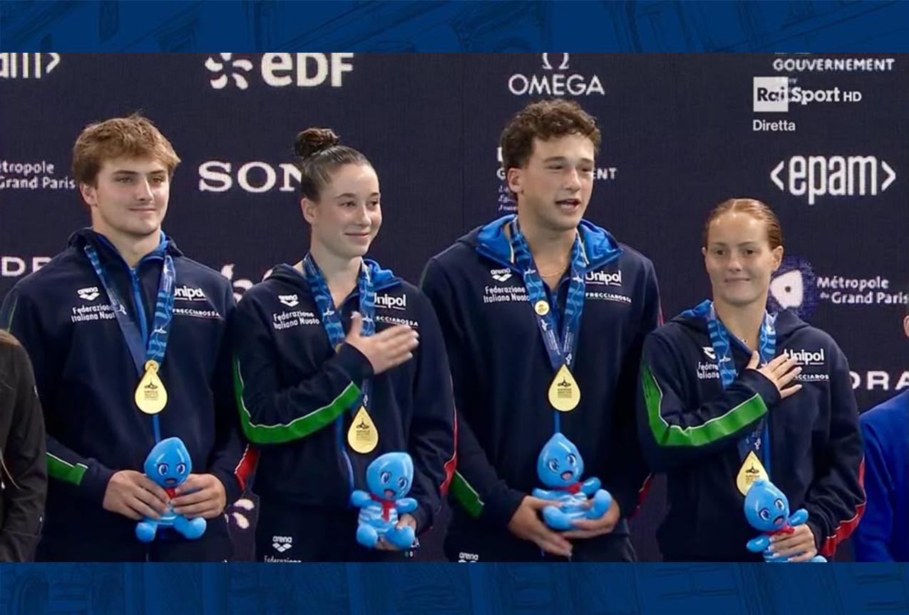 Oro per l'Italia ai Campionati Europei di tuffi di Parigi