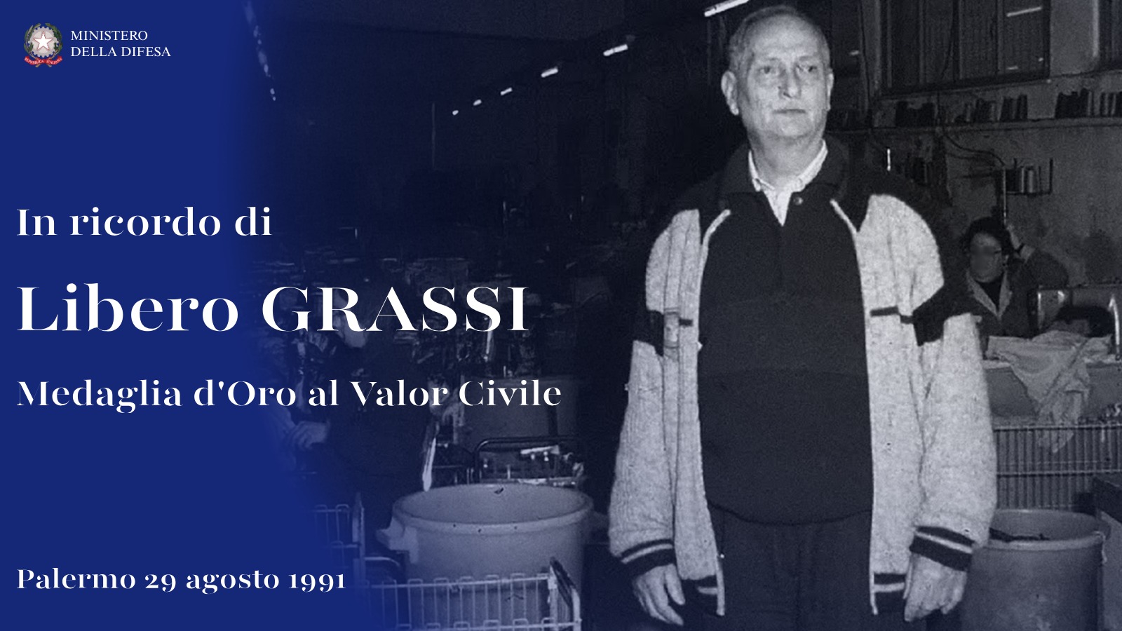 In memoria di Libero Grassi In memoria di Libero Grassi
