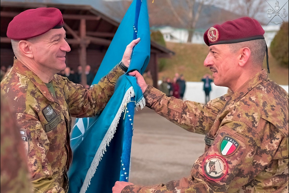 KFOR: Cambio al vertice del Regional Command West KFOR: Cambio al vertice del Regional Command West
