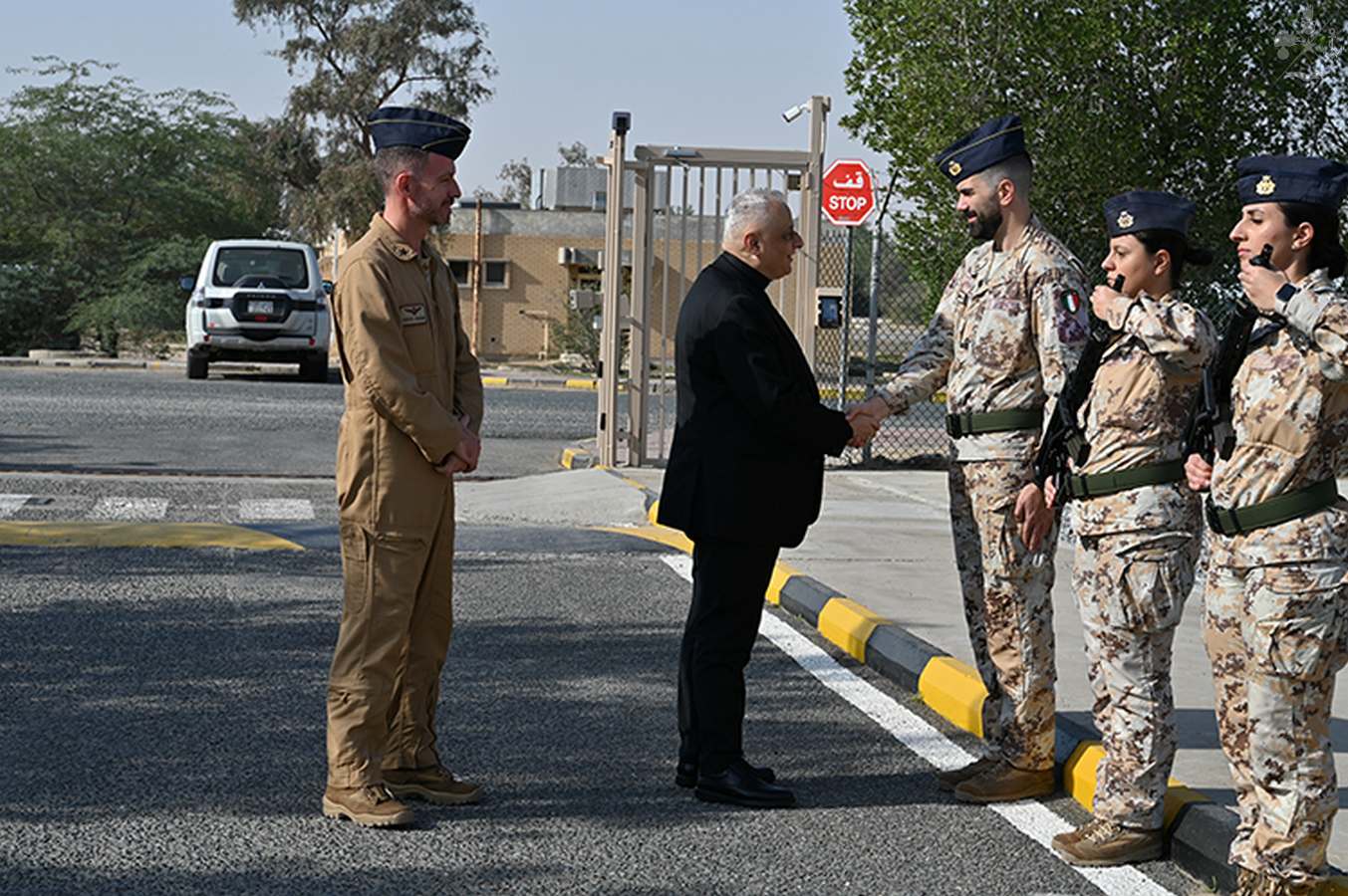 Kuwait: visita dell’Ordinario Militare per l’Italia all’IT NCC Air – TFA Kuwait