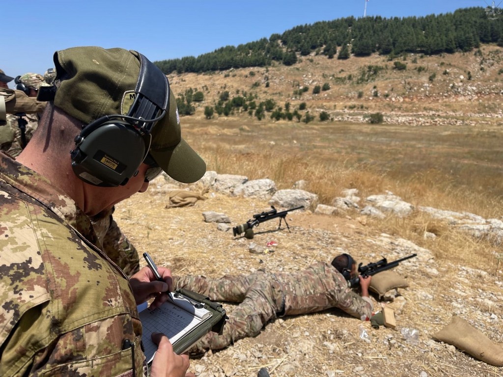 Libano, completato il corso Sharpshooter Basic e Advanced