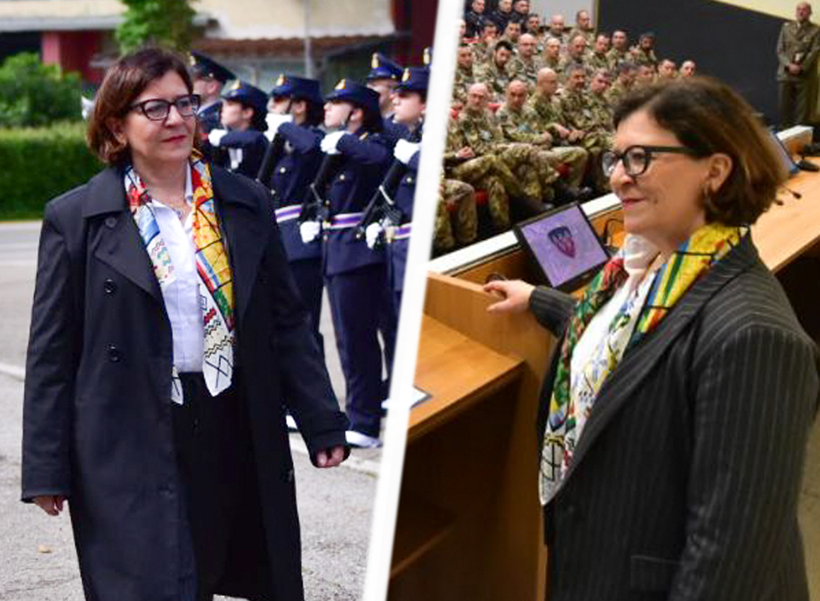 Ministro Trenta: visita agli Istituti di formazione militare a Viterbo Ministro Trenta: visita agli Istituti di formazione militare a Viterbo