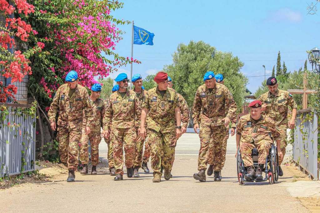 Unifil Sector West_Il Sottocapo di Stato Maggiore della Difesa in visita al contingente italiano in Libano