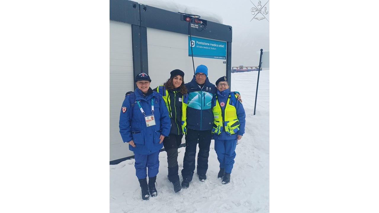 Milano Cortina 2026, il contributo delle Infermiere Volontarie CRI della Lombardia ai Giochi Olimpici e Paralimpici invernali