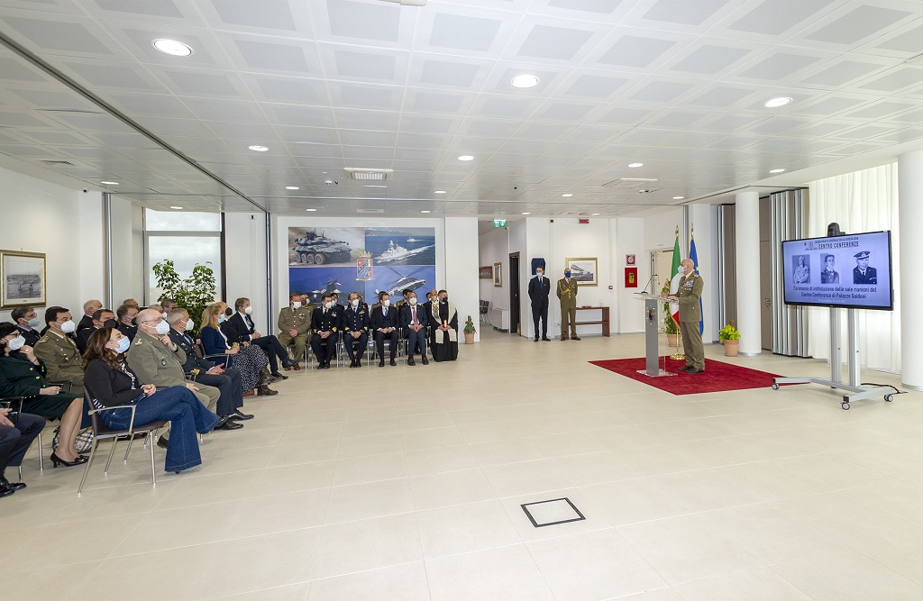 Intitolazione delle sale riunioni del Segretariato Generale della Difesa e Direzione Nazionale degli Armamenti