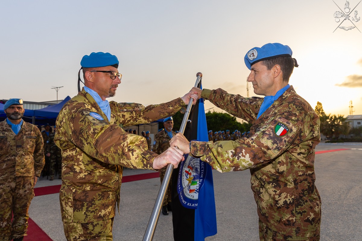 Libano: cambio al comando dell’Italian National Support Element Libano: cambio al comando dell’Italian National Support Element