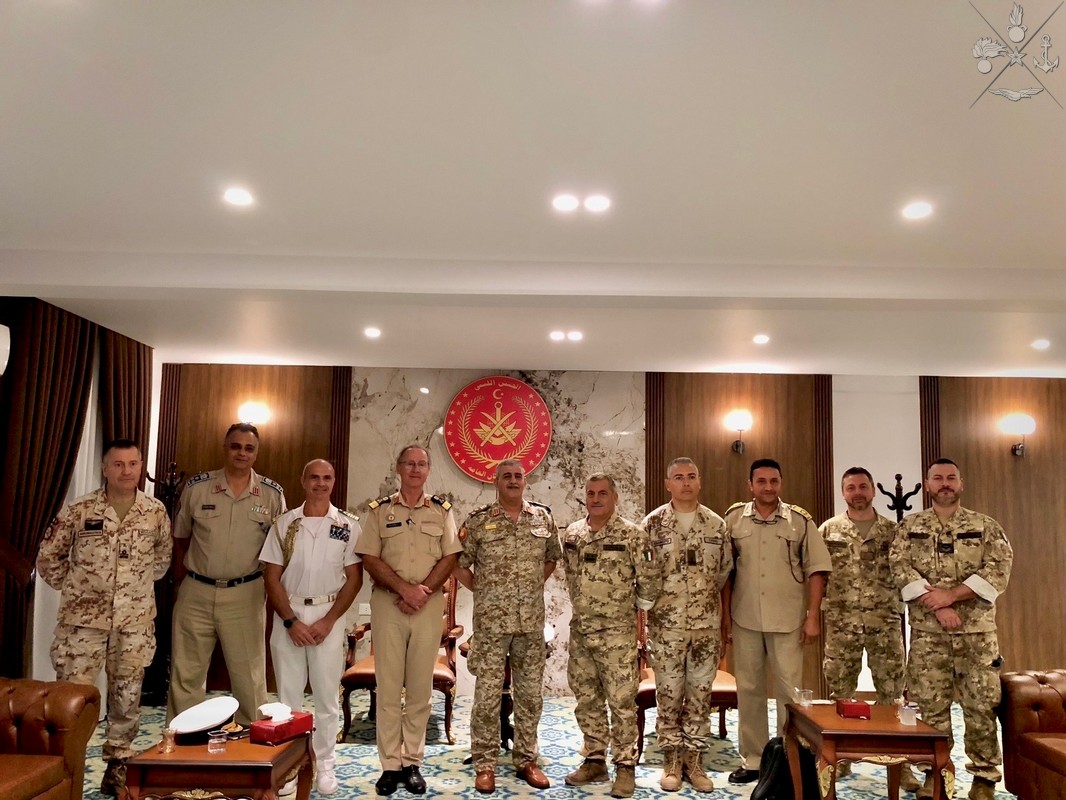 Libia, avvicendamento al comando della Missione Bilaterale di Assistenza e Supporto