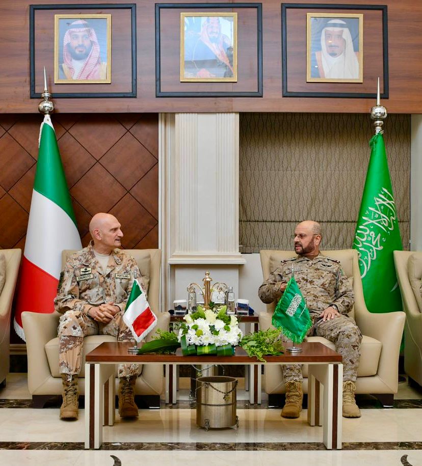 Il Capo di Stato Maggiore della Difesa in visita in Arabia Saudita