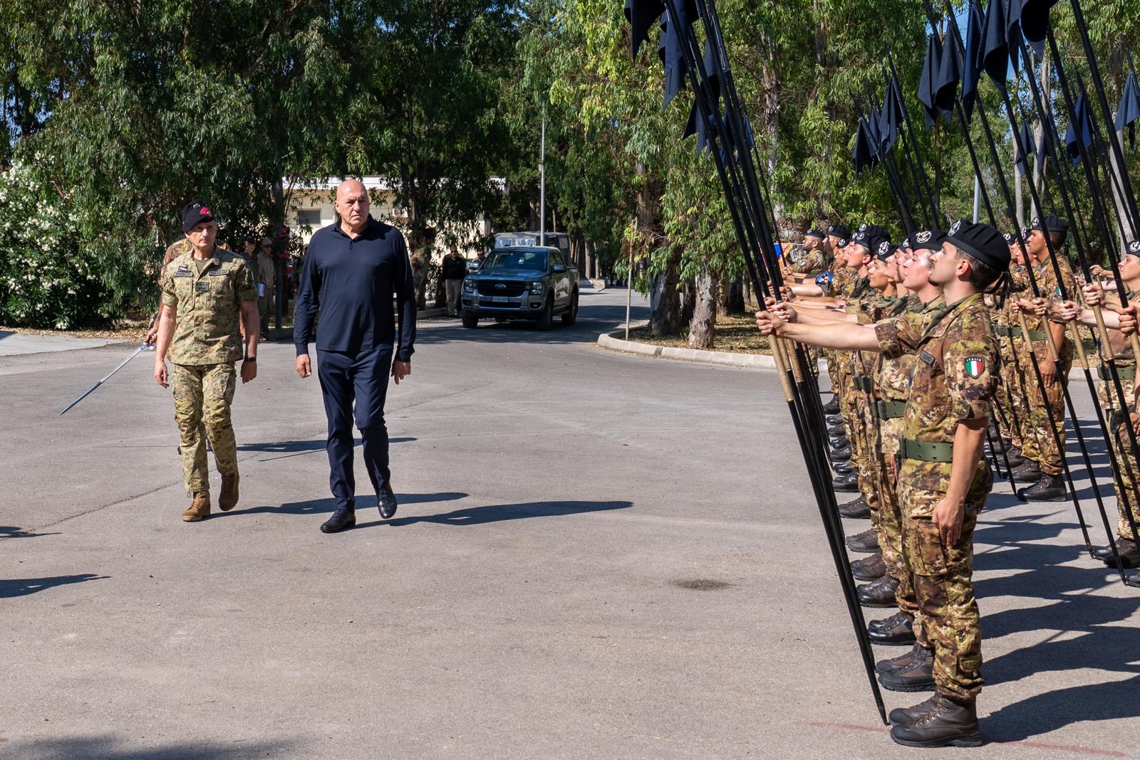 Difesa: visita del Ministro della Difesa e del Capo di Stato Maggiore della Difesa alla “Task Force X - Central Mediterranean”