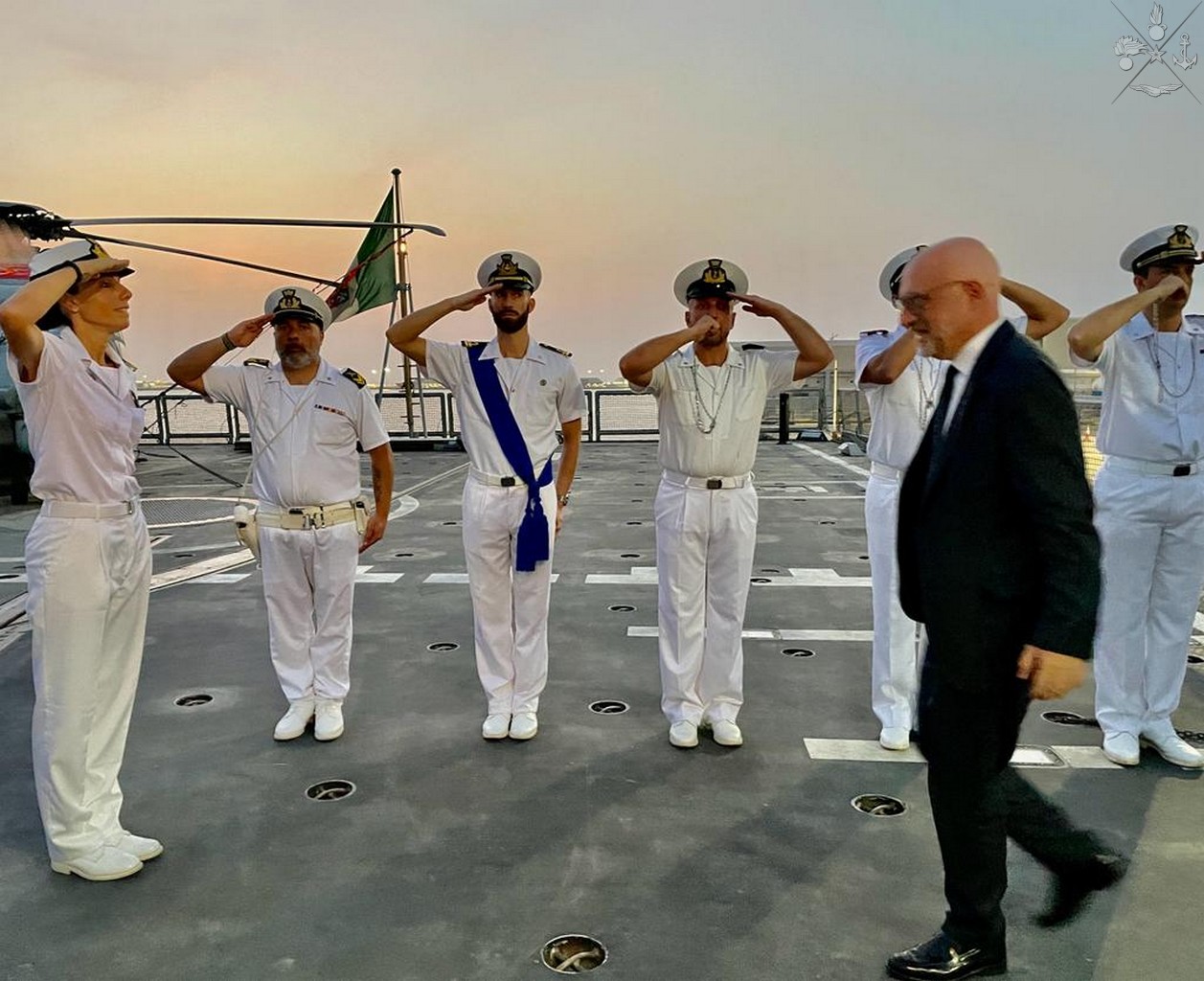 Termina l'impegno di nave Rizzo nell'operazione AGENOR
