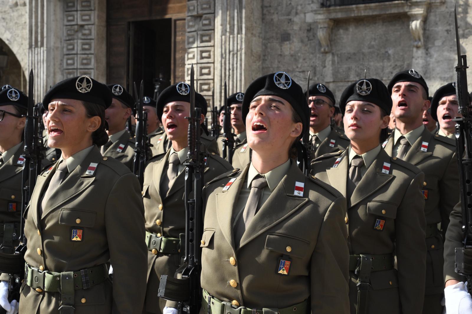 Cerimonia di giuramento dei Volontari in Ferma Iniziale dell’Esercito
