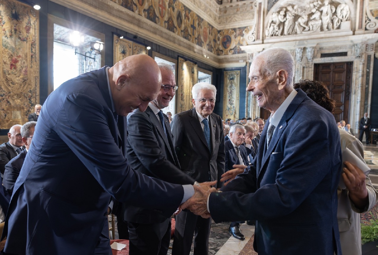 Il Ministro Crosetto al Quirinale per la 1ª Giornata degli internati italiani