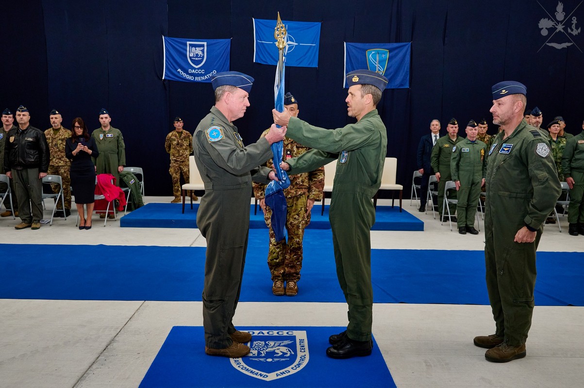 Cambio comando al Deployable Air Command and Control Centre (DACCC) Cambio comando al Deployable Air Command and Control Centre (DACCC)